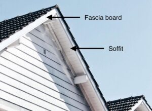 Description of soffit and fascia